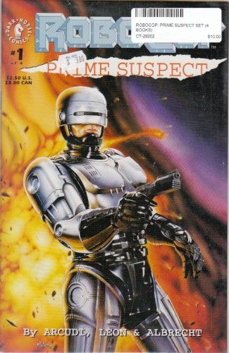 ROBOCOP: PRIME SUSPECT -SET- #1 TO #4