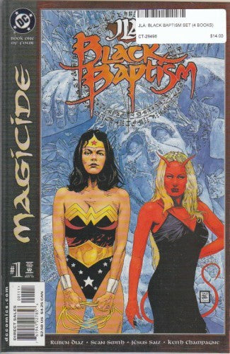 JLA: BLACK BAPTISM SET (4 BOOKS)