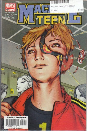 MACHINE TEEN SET (5 BOOKS)