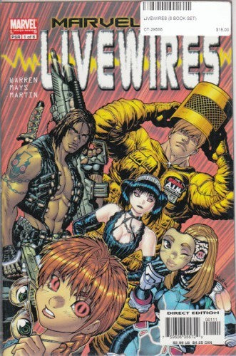 LIVEWIRES -SET- (#1 to #6)