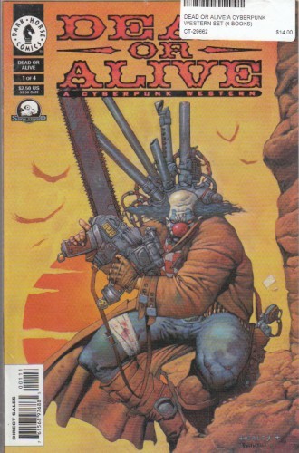 DEAD OR ALIVE:A CYBERPUNK WESTERN SET (4 BOOKS)