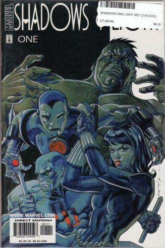 SHADOWS AND LIGHT SET (2 BOOKS)