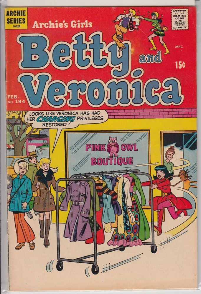 ARCHIE’S GIRLS BETTY & VERONICA #194 FN+
