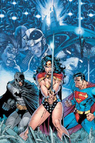 INFINITE CRISIS #1 JIM LEE POSTER