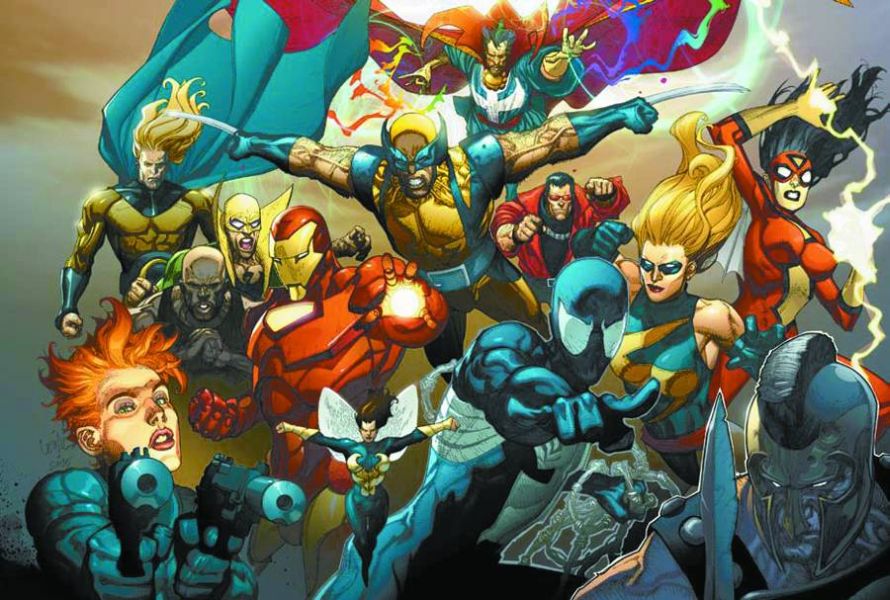 AVENGERS BY YU POSTER