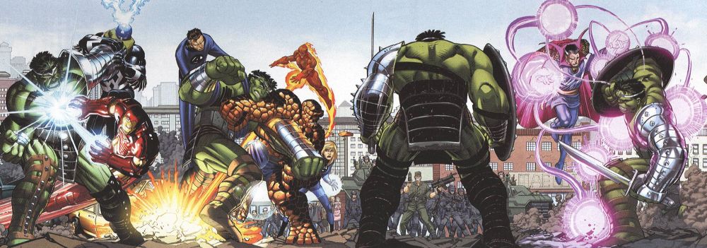 WORLD WAR HULK PANORAMA