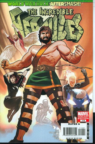 INCREDIBLE HERCULES #114 ACUNA VAR