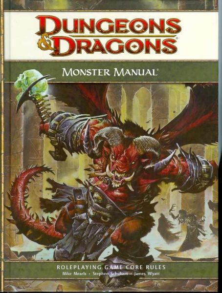 D&D 4TH ED MONSTER MANUAL