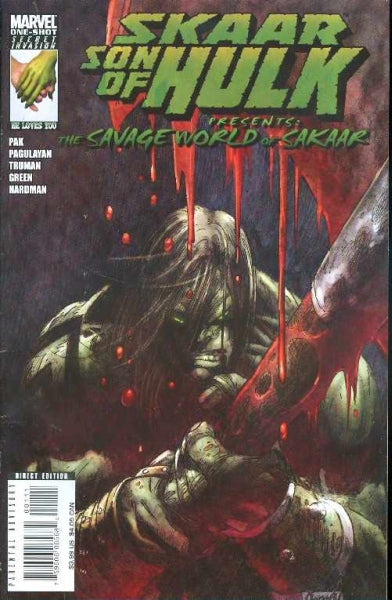SKAAR SON OF HULK PRESENTS SAVAGE WORLD #1