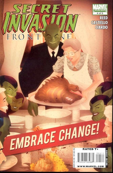 SECRET INVASION FRONT LINE #4