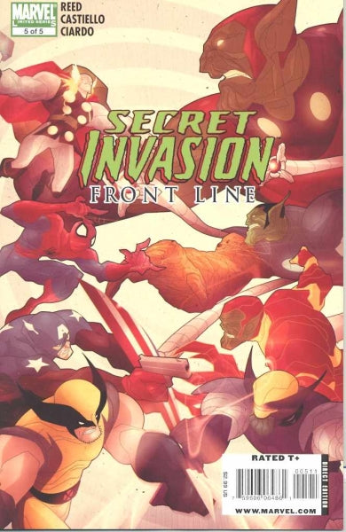 SECRET INVASION FRONT LINE #5