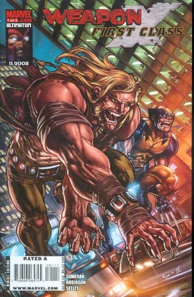 WEAPON X FIRST CLASS -SET- (#1 TO #3)