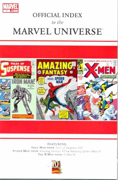 OFFICIAL INDEX TO MARVEL UNIVERSE #1
