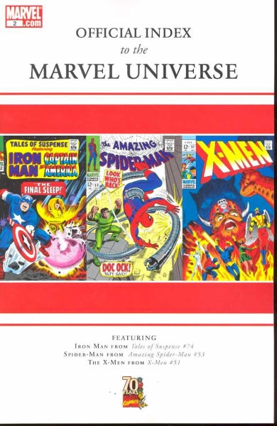 OFFICIAL INDEX TO MARVEL UNIVERSE #2