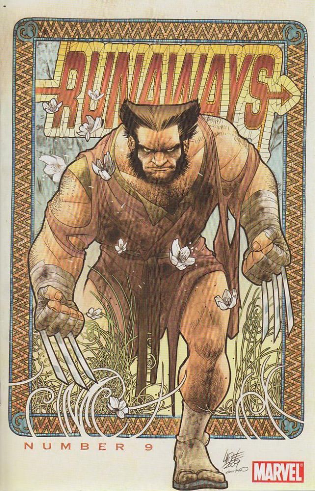 RUNAWAYS 3 #9 WOLVERINE ART LAFUENTE VAR