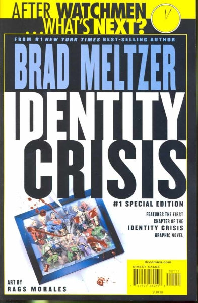 IDENTITY CRISIS # 1 SPECIAL EDITION