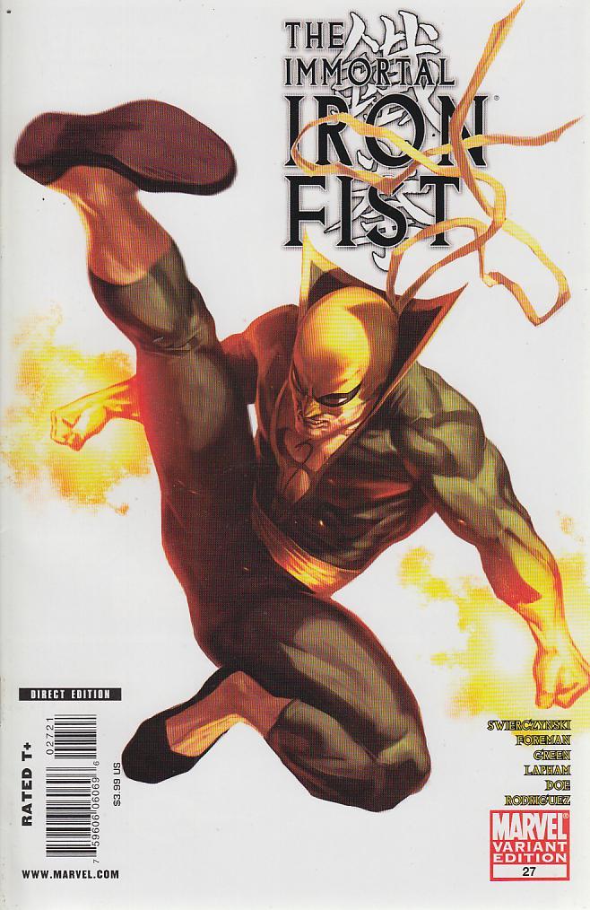 IMMORTAL IRON FIST #27 70TH ANNIV DJURDJEVIC VAR