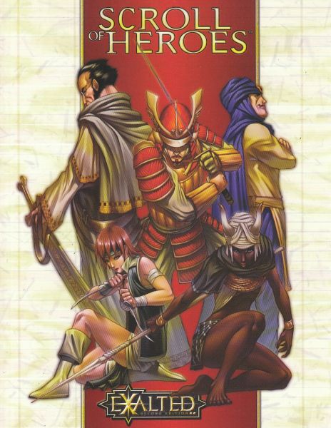 EXALTED 2ND ED SCROLL OF HEROES