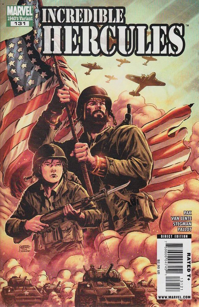 INCREDIBLE HERCULES #131 40S DECADE VAR