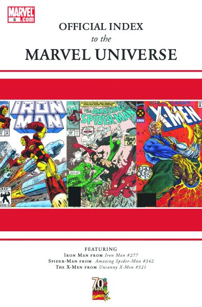 OFFICIAL INDEX TO MARVEL UNIVERSE #8