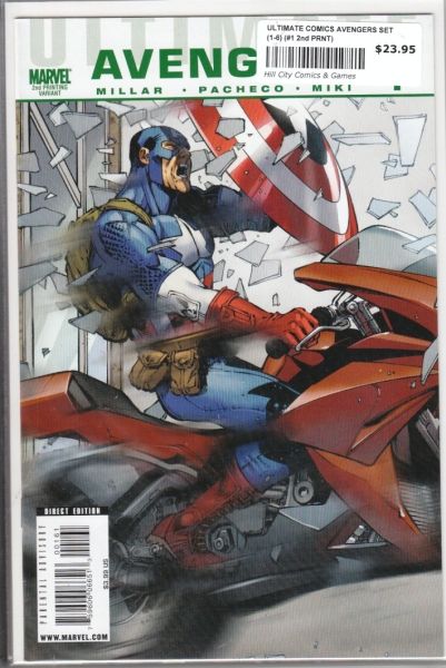 ULTIMATE COMICS AVENGERS SET(1-6) (#1 2nd PRNT)