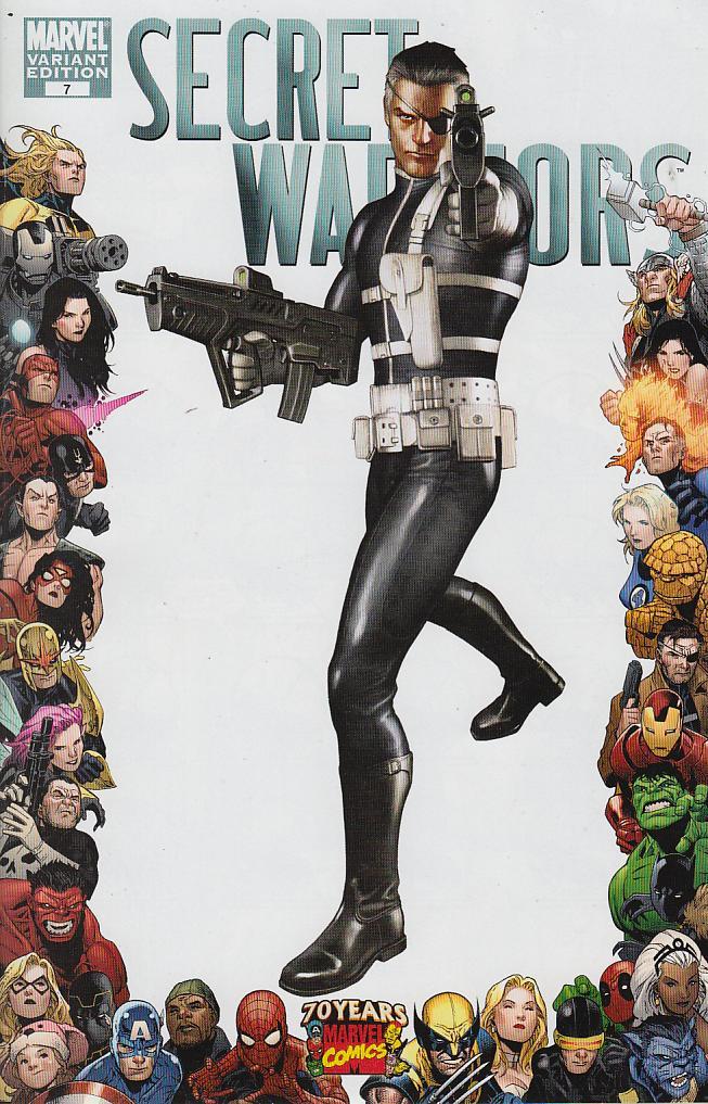 SECRET WARRIORS (2009) #07 70TH FRAME VAR