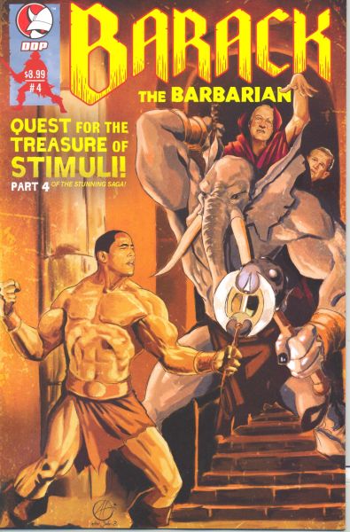 BARACK THE BARBARIAN #4 (OF 4)