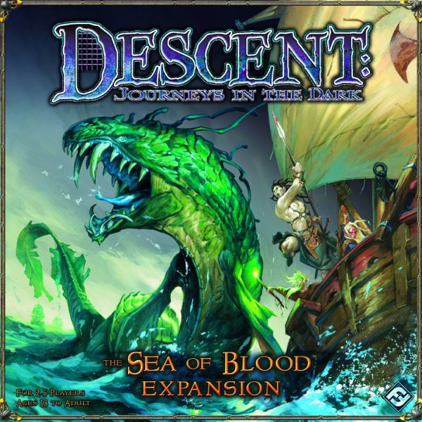 DESCENT JOURNEYS IN THE DARK SEA OF BLOOD EXPANSION SET