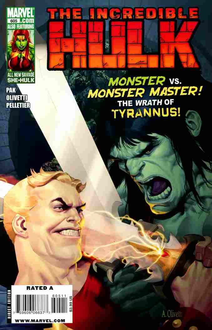 INCREDIBLE HULK (2009) #605