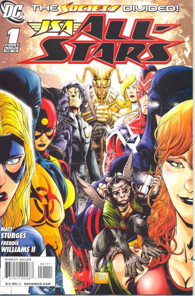 JSA ALL STARS (2010) -SET- (#1 TO #18)
