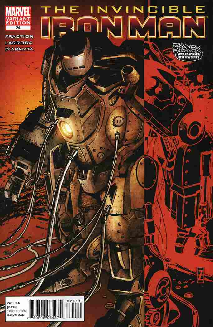 INVINCIBLE IRON MAN (2008) #24CVR B