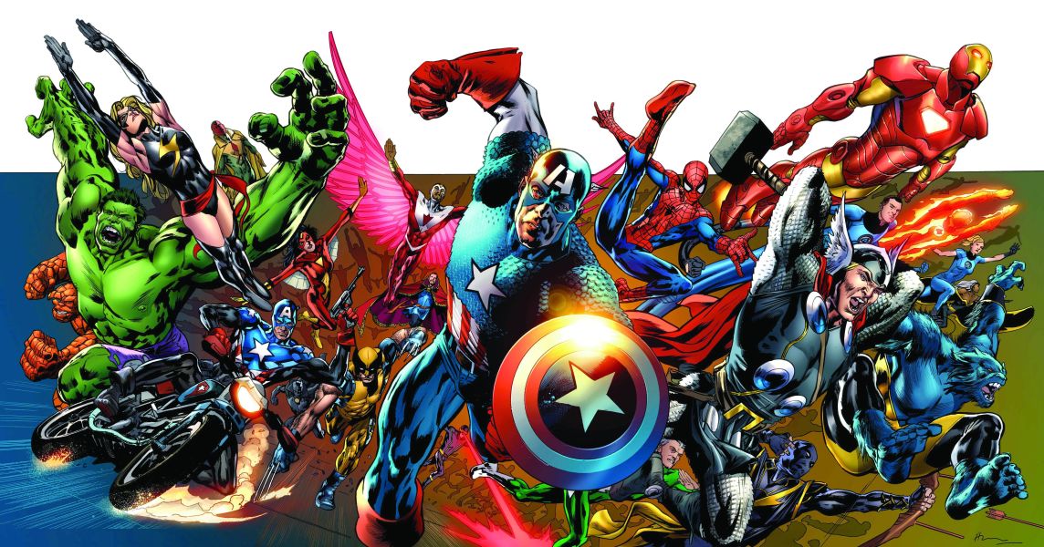 CAPTAIN AMERICA REBORN FINALE BY BRYAN HITCH POSTER