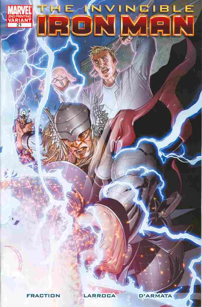 INVINCIBLE IRON MAN (2008) #21 2ND PTG VAR