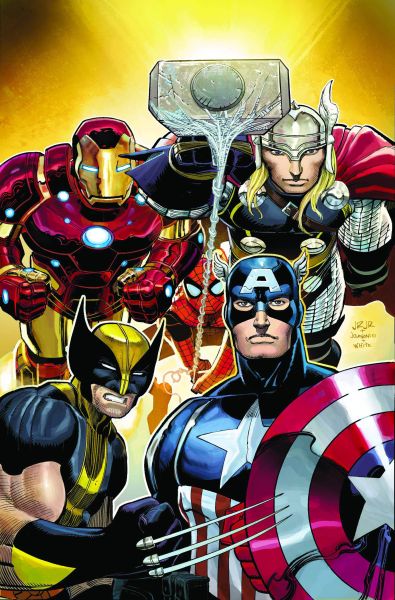 AVENGERS BY JOHN ROMITA JR POSTER