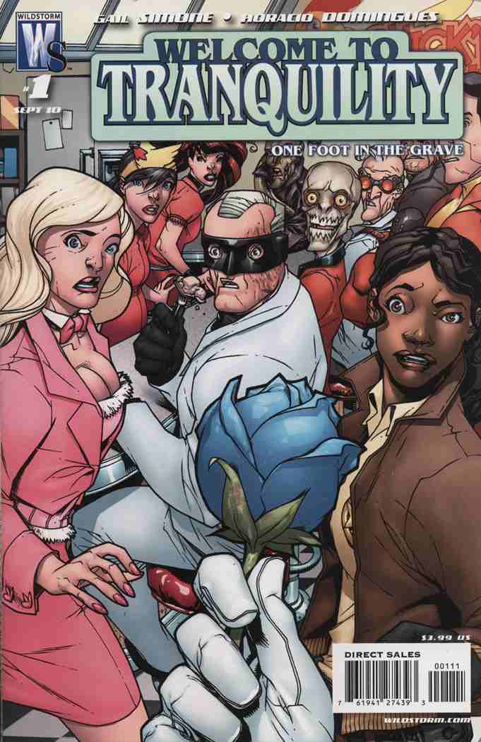 WELCOME TO TRANQUILITY ONE FOOT GRAVE #1 (OF 6)