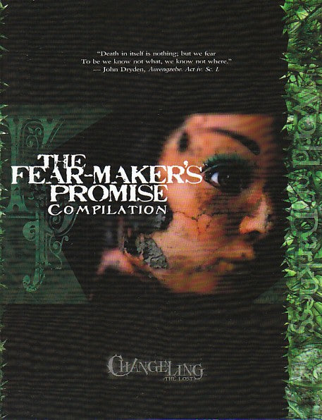 CHANGELING RPG FEAR MAKERS PROMISE