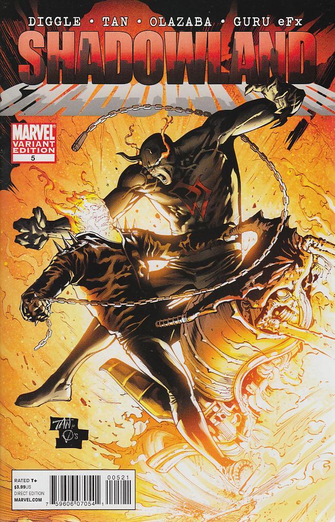 SHADOWLAND #5 (OF 5) TAN VAR