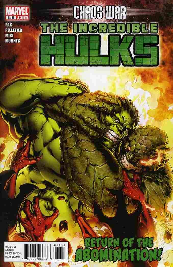 INCREDIBLE HULKS #618