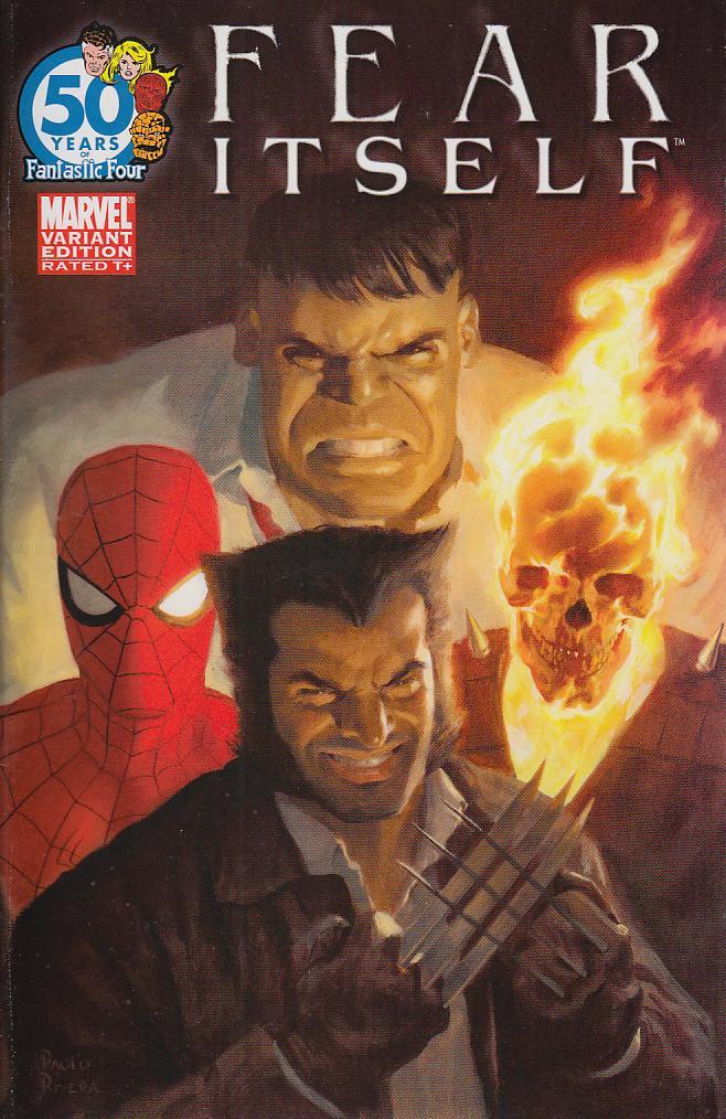 FEAR ITSELF #1 (OF 7) FANTASTIC FOUR ANNIV VAR