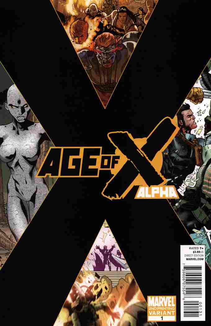 AGE OF X ALPHA #1 AOX 2ND PTG VAR
