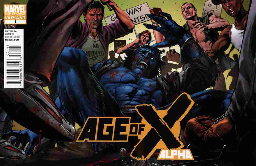 AGE OF X ALPHA #1 2ND PTG CONRAD VAR