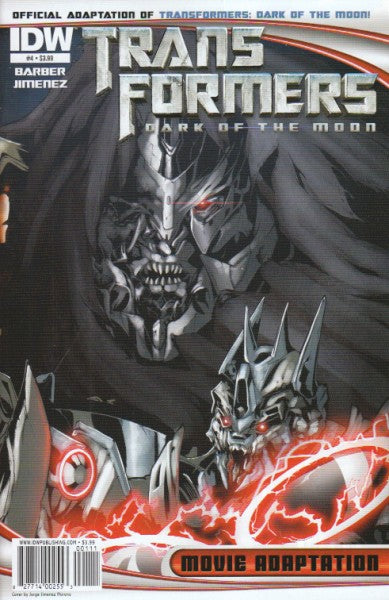Transformers Dark of the Moon Movie Adaptation #4 (OF 4)