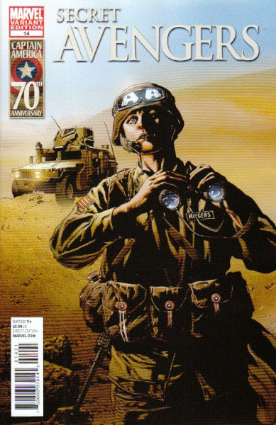 SECRET AVENGERS #14 I AM CAPTAIN AMERICA VAR