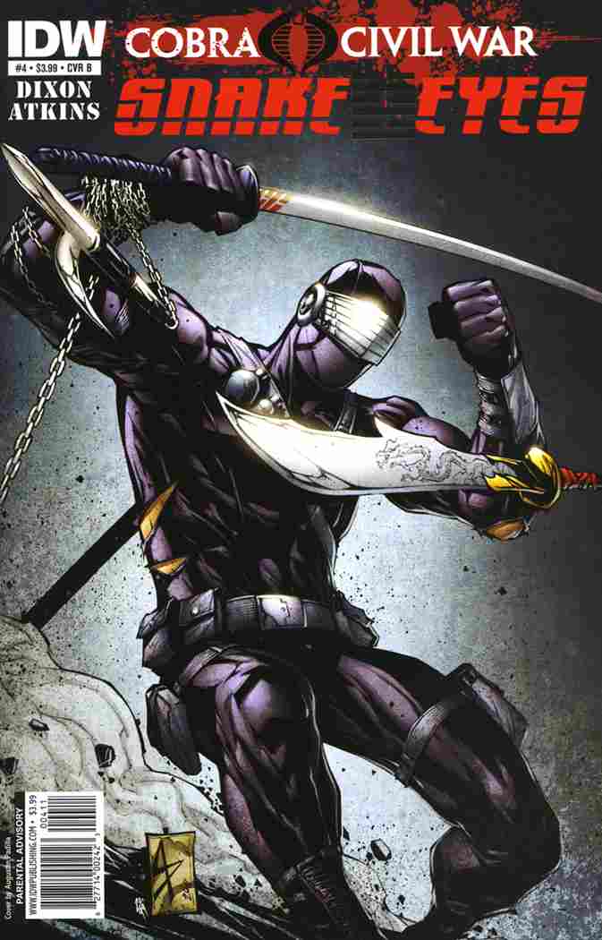 SNAKE EYES ONGOING (IDW) #4