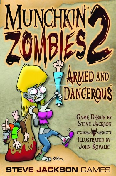 MUNCHKIN ZOMBIES 2 ARMED AND DANGEROUS