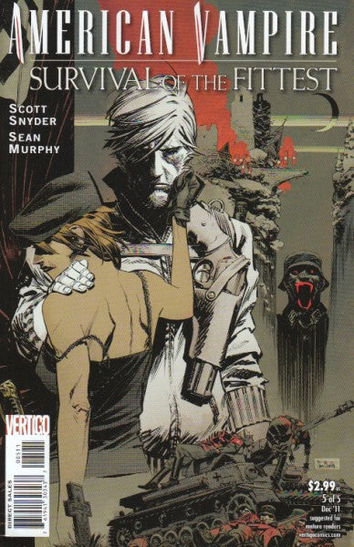 AMERICAN VAMPIRE SURVIVAL OT FITTEST #5 (OF 5) (MR)