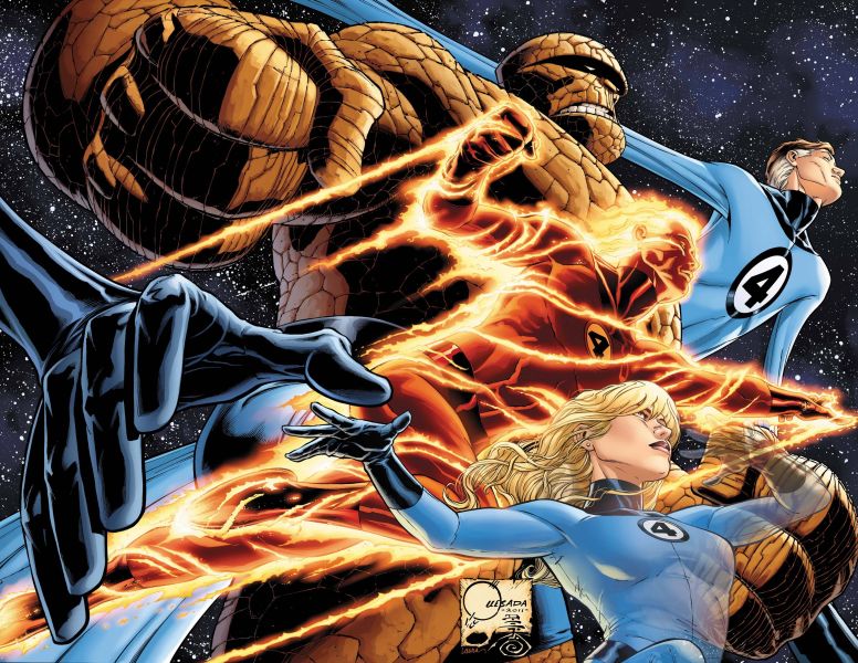 FANTASTIC FOUR BY JOE QUESADA POSTER