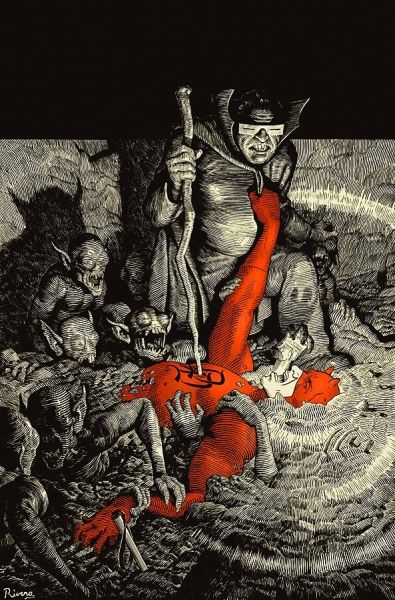 DAREDEVIL BY RIVERA POSTER