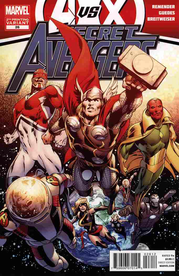 SECRET AVENGERS #26 2ND PTG DAVIS VAR AVX