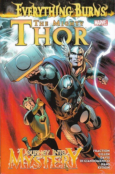 MIGHTY THOR JIM PREM HC EVERYTHING BURNS